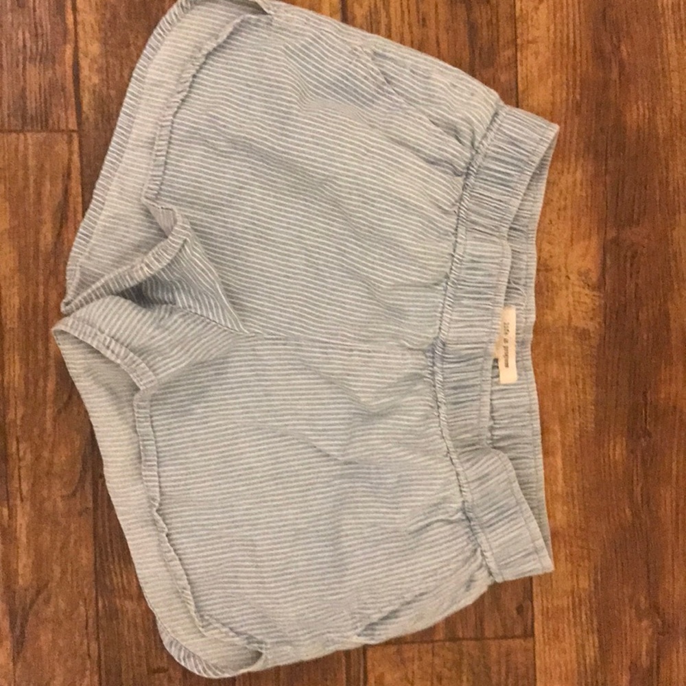 Blue and white Forever 21 shorts for sale!